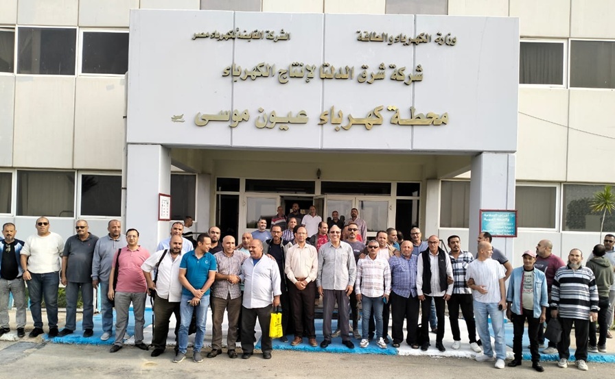 مشاركة العاملين بشركة شرق الدلتا بإنتخابات مجلس النواب 2025 فى يومها الأول